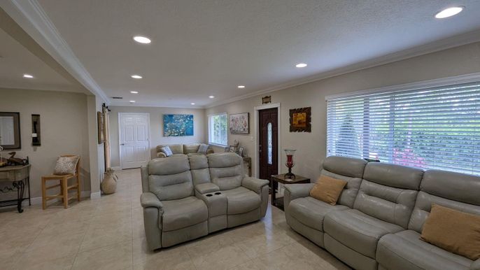 Home Theatre Room, Interior, Living room, Recessed Lighting