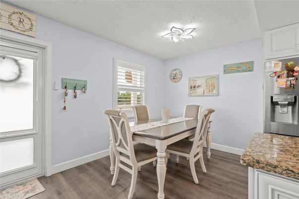 Dining room, Interior, Wood Texture Flooring