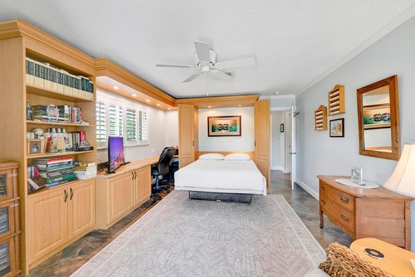 Bedroom, Home Office, Interior, Recessed Lighting