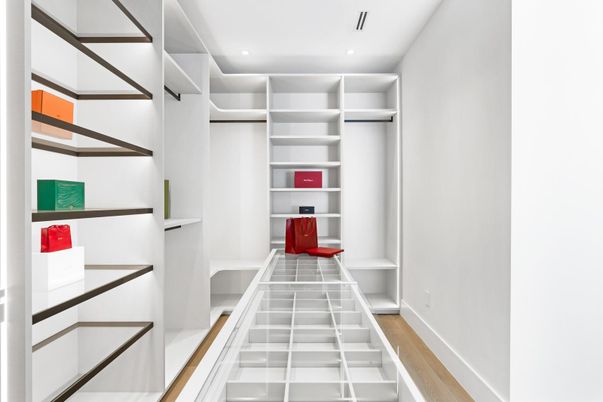 Interior, Recessed Lighting, Walk-in Closets, Wood Texture Flooring