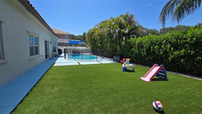 Backyard, Exterior, Playground, Pool