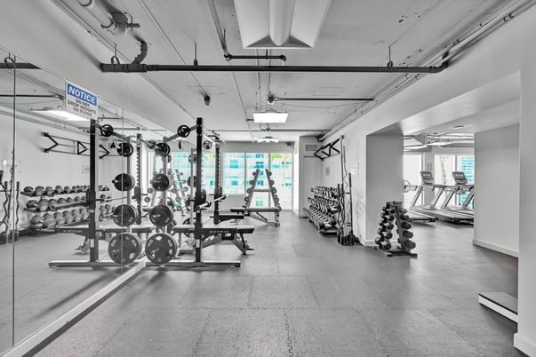 Fitness Equipment, Gym, Interior