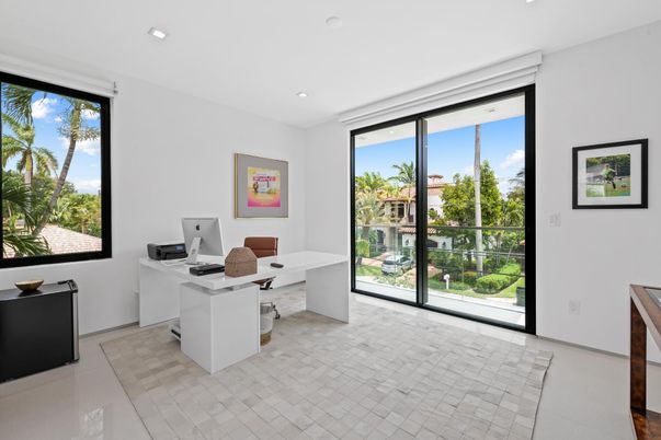 Home Office, Interior, Recessed Lighting