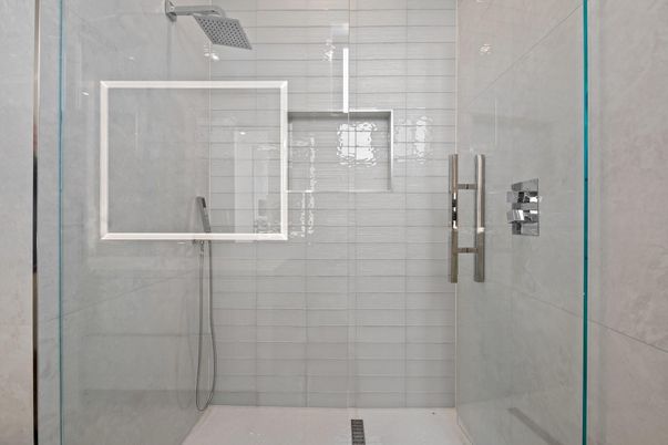 Bathroom, Glass Shower, Interior