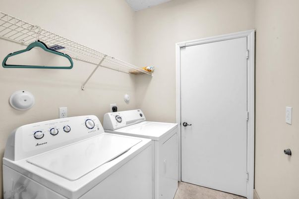 Interior, Utility Closets, Washer
