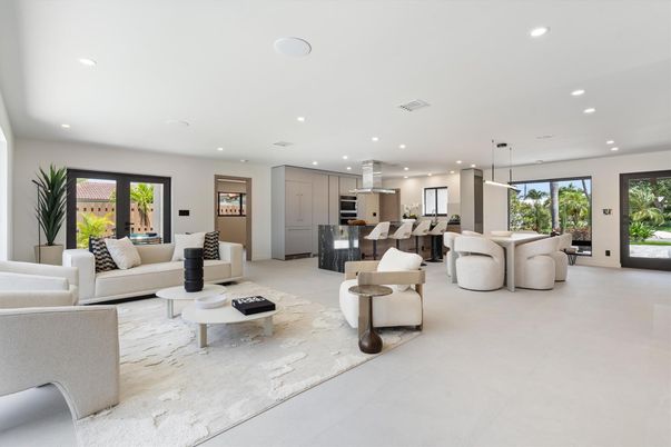 Interior, Kitchen, Living room, Pendant Lights, Recessed Lighting