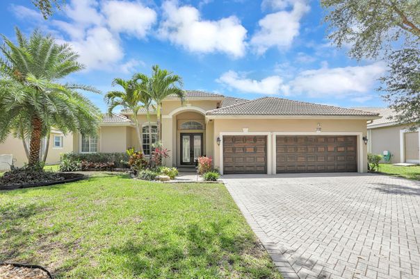 Attached, Backyard, Exterior, Facade, Mediterranean