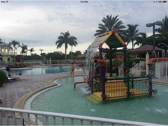 Exterior, Playground, Pool