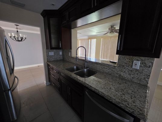 Chandelier, Interior, Kitchen, Recessed Lighting
