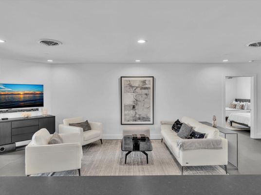 Bedroom, Interior, Living room, Recessed Lighting