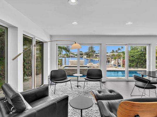 Interior, Living room, Recessed Lighting, Water