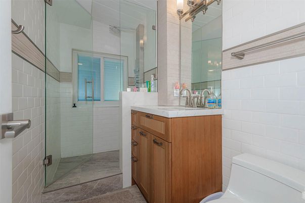 Bathroom, Glass Shower, Interior