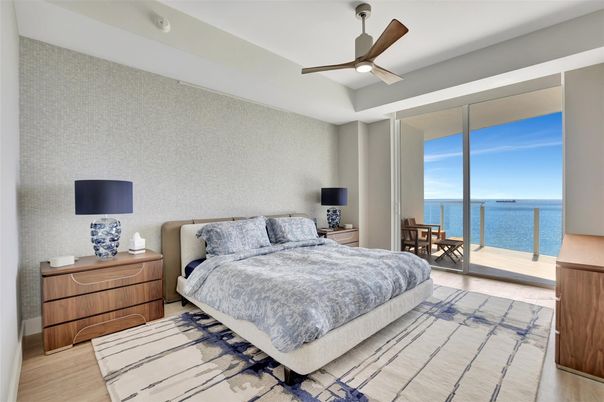Bedroom, Interior, Water, Wood Texture Flooring