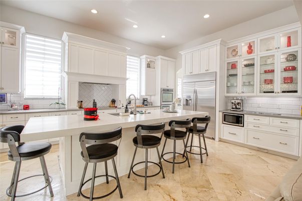 Interior, Kitchen, Recessed Lighting, Stainless Steel Appliances