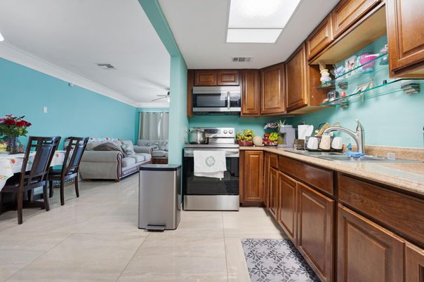Dining room, Interior, Kitchen