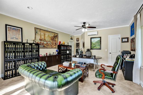 Home Office, Interior, Living room, Recessed Lighting
