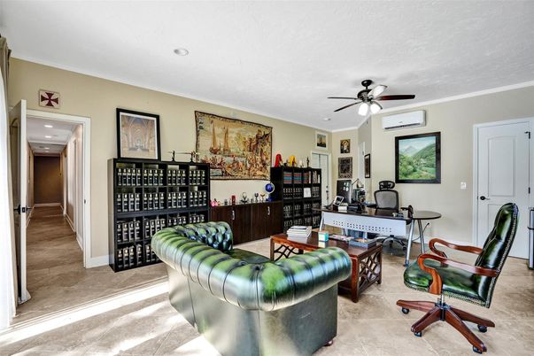 Home Office, Interior, Recessed Lighting