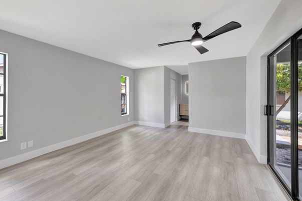 Empty room, Interior, Wood Texture Flooring