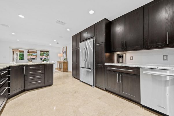 Interior, Kitchen, Recessed Lighting, Stainless Steel Appliances