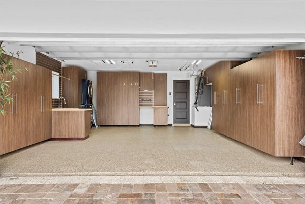 Interior, Washer, Wooden Walls