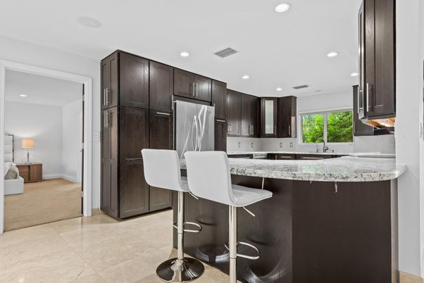 Interior, Kitchen, Recessed Lighting, Stainless Steel Appliances