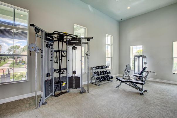 Fitness Equipment, Interior, Recessed Lighting