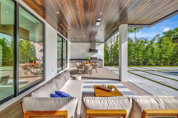 Dining room, Interior, Wooden Ceilings