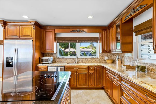 Interior, Kitchen, Recessed Lighting, Stainless Steel Appliances