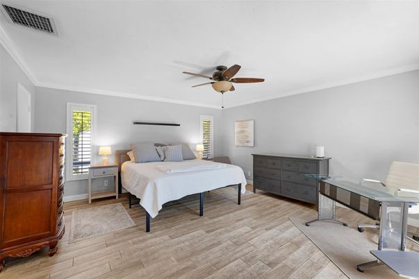 Bedroom, Home Office, Interior, Wood Texture Flooring