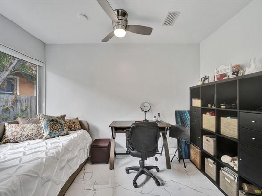 Bedroom, Home Office, Interior, Marble