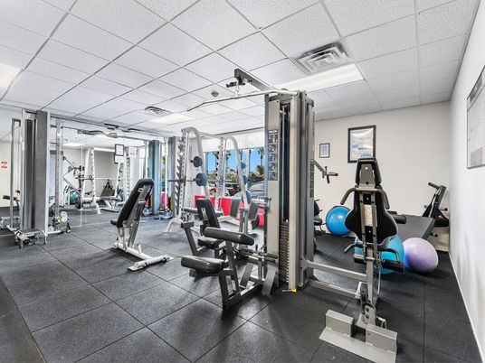 Fitness Equipment, Gym, Interior