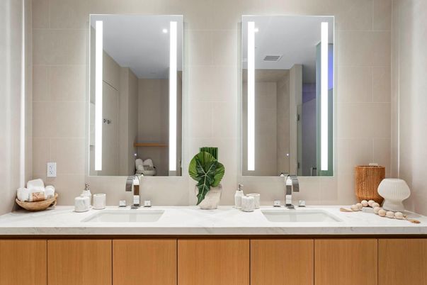 Bathroom, Dual Sink Vanities, Interior