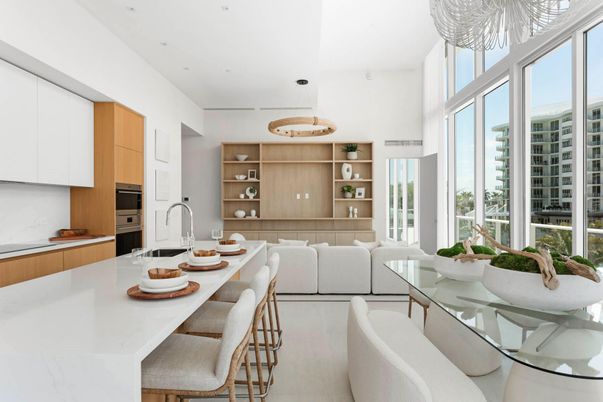 Dining room, Interior, Kitchen, Pendant Lights