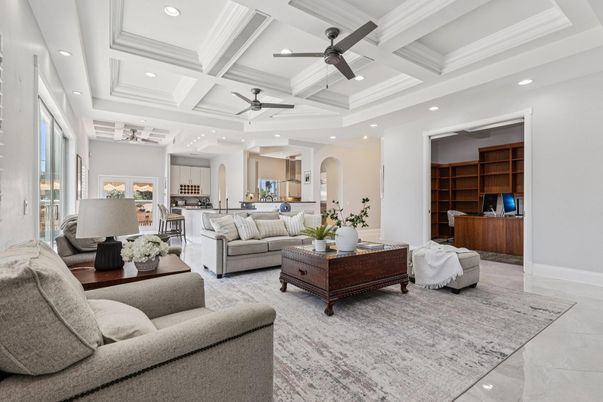 Interior, Kitchen, Living room, Recessed Lighting, Stainless Steel Appliances