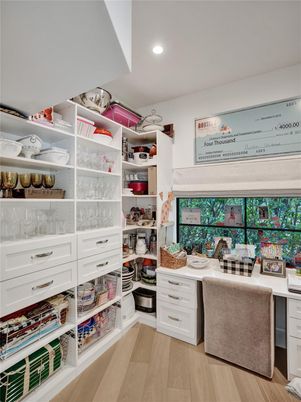 Interior, Recessed Lighting, Walk-in Closets, Wood Texture Flooring