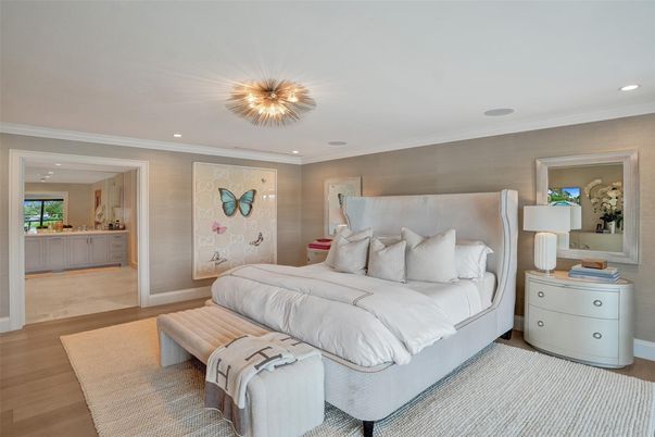 Bathroom, Bedroom, Interior, Recessed Lighting, Wood Texture Flooring