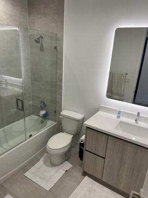 Bathroom, Glass Shower, Interior