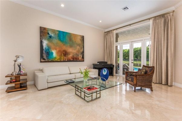 Interior, Living room, Piano, Recessed Lighting