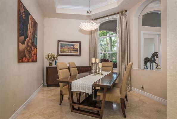 Dining room, Interior, Pendant Lights
