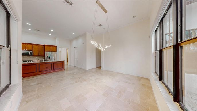Interior, Kitchen, Pendant Lights, Recessed Lighting