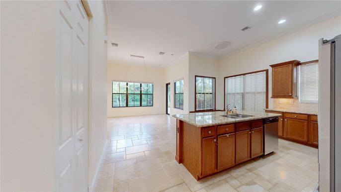 Interior, Kitchen, Pendant Lights, Recessed Lighting