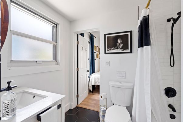 Bathroom, Interior, Wood Texture Flooring