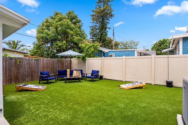 Backyard, Exterior