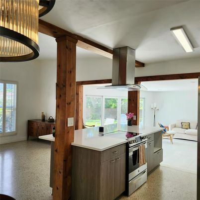 Interior, Kitchen, Living room, Stainless Steel Appliances