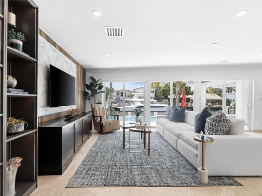 Interior, Living room, Recessed Lighting, Water