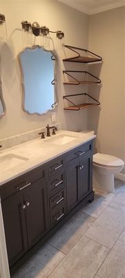 Bathroom, Dual Sink Vanities, Interior