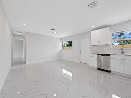Interior, Kitchen, Marble, Recessed Lighting