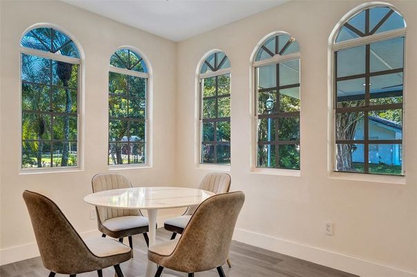 Dining room, Interior, Wood Texture Flooring