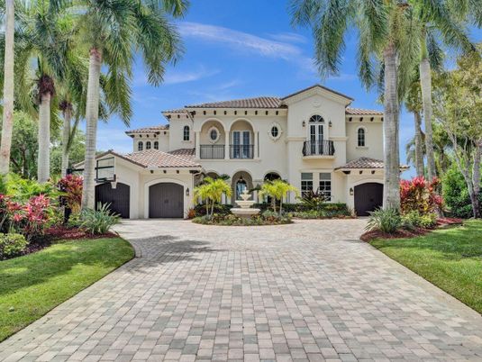 Attached, Backyard, Exterior, Facade, Mediterranean