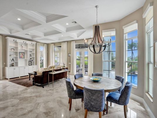Chandelier, Dining room, Interior, Living room, Recessed Lighting